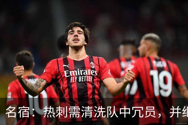 名宿：热刺需清洗队中冗员，并继续引援支持德泽尔比建队